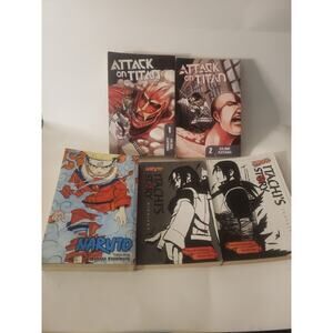 5 BOOK' Lot HARUTO 3-IN-1 HAJIME ISAYAMA